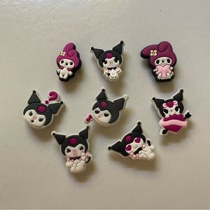 Sanrio Croc Charms - 8pc set
